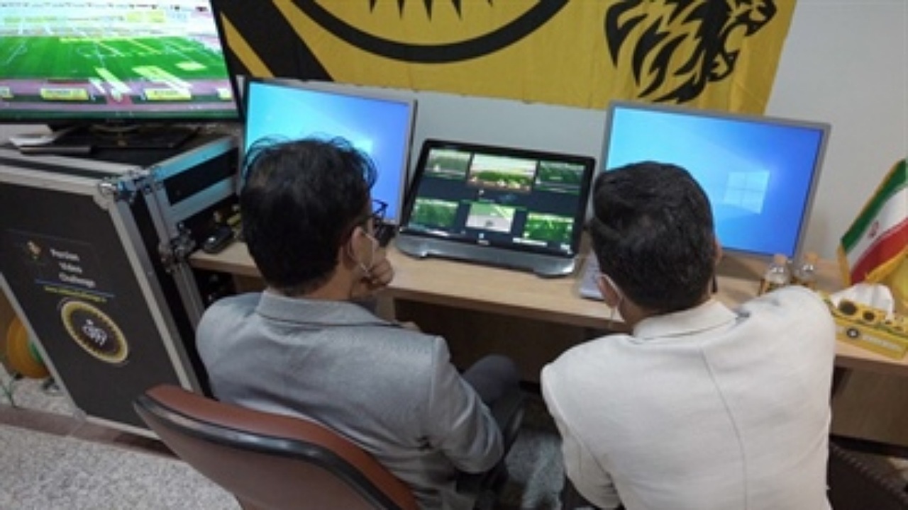 آزمایش VAR در ورزشگاه نقش جهان