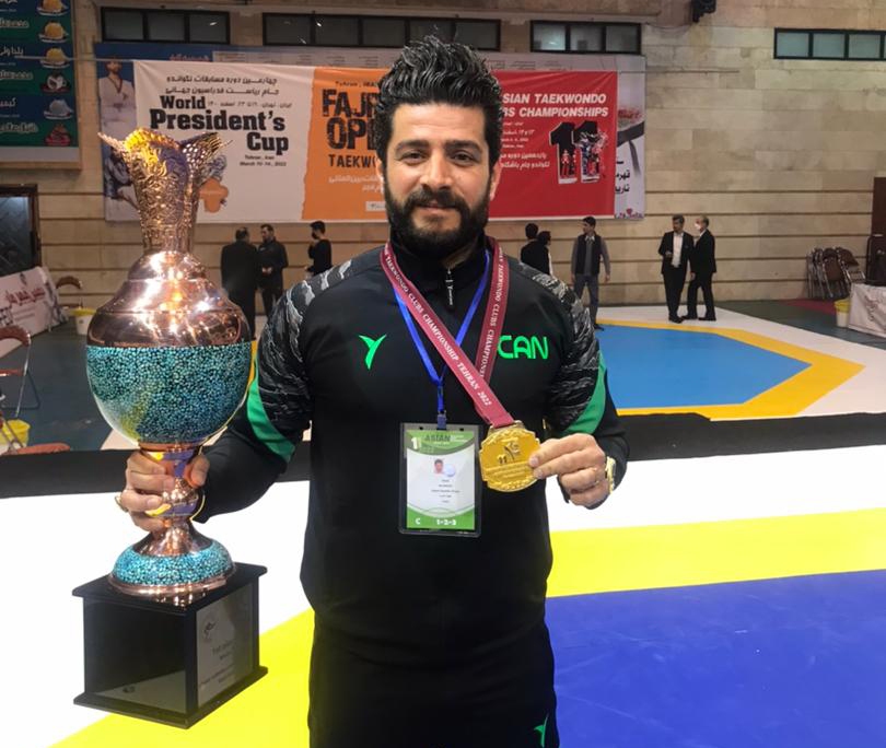 قهرمانی تیم تکواندو منتخب ایران با مربیگری تکواندوکار گیلانی