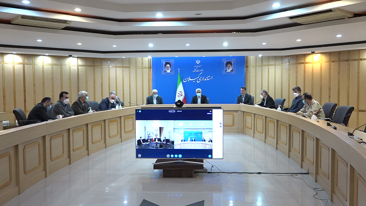 نشست مجازی استاندار گیلان با سفیر ایران در باکو