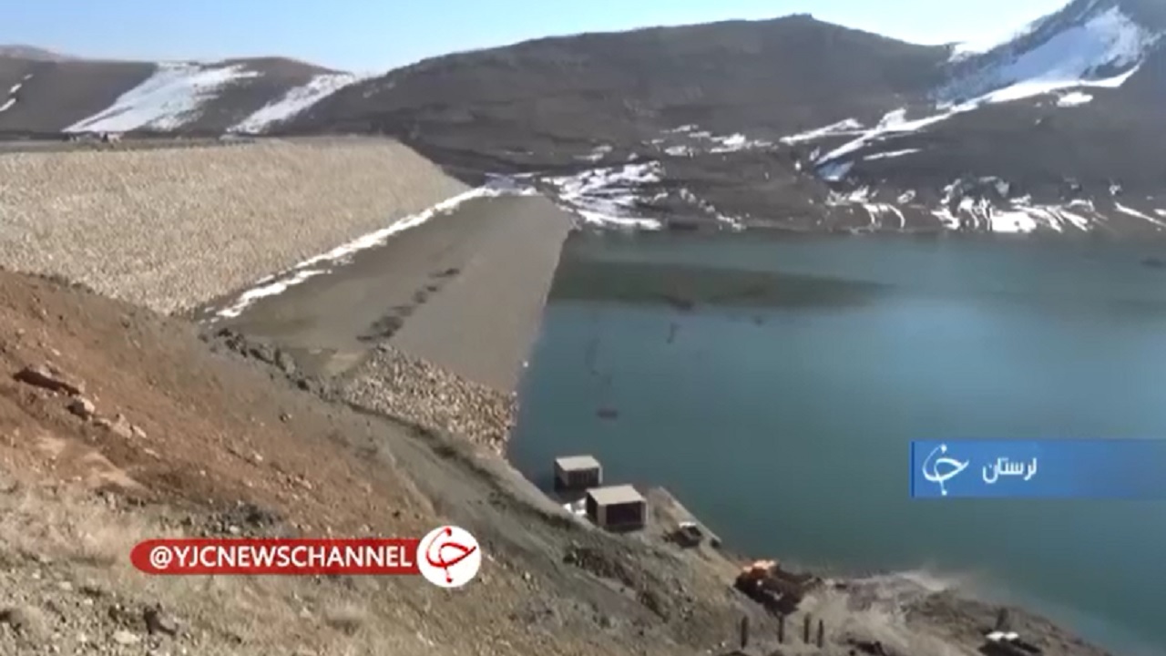 بهره برداری از سد مخزنی کمندان شهرستان ازنا در سال آینده+فیلم
