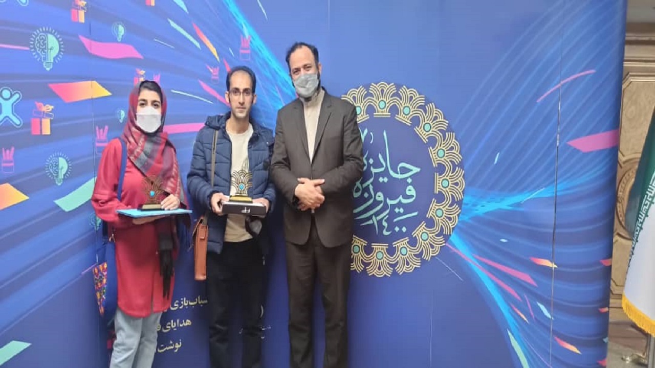 کسب رتبه اول هفتمین جایزه ملی فیروزه توسط بانوی هنرمند گیلانی