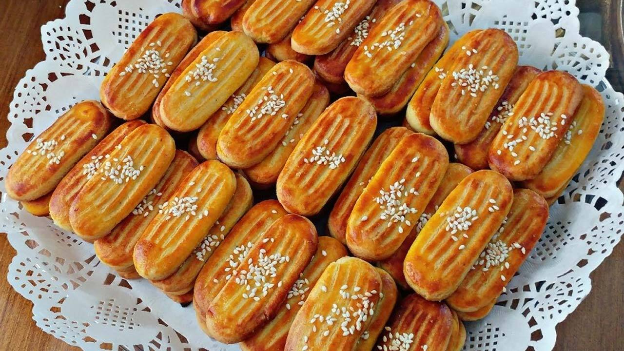 آموزش پخت نان چای قزوینی + فیلم