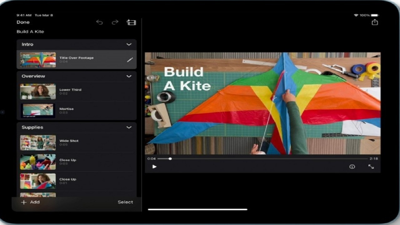 اپل iMovie را به ویژگی‌های جدید مجهز می‎کند