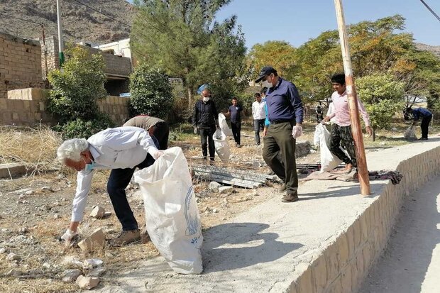 برگزاری طرح زمین و محیط پاک در ۲۳ روستای لیردف جاسک