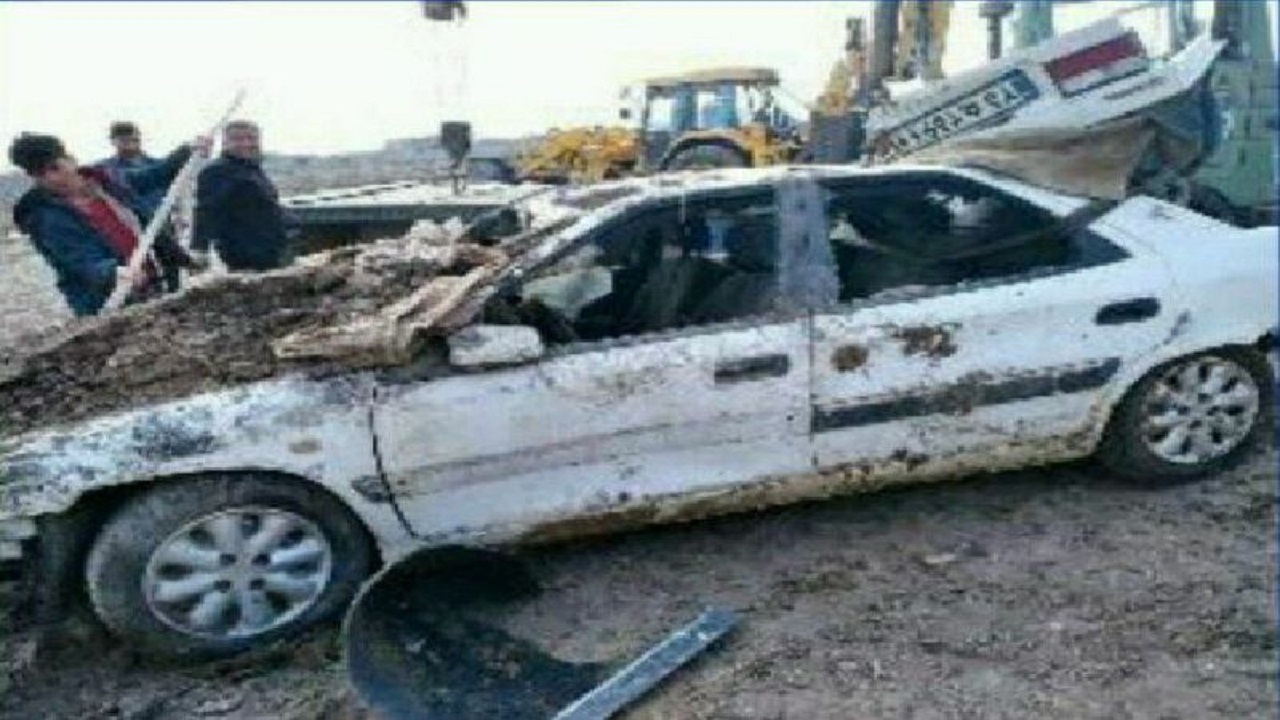 کشف خودرو زیر خاکی در میاندوآب