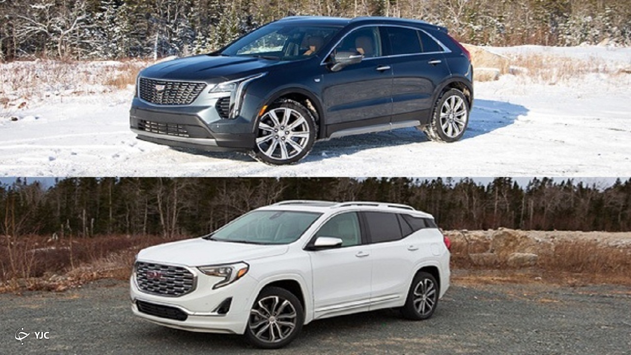 کادیلاک XT4 در مقابل جی ام سی Terrain Denali+ تصاویر