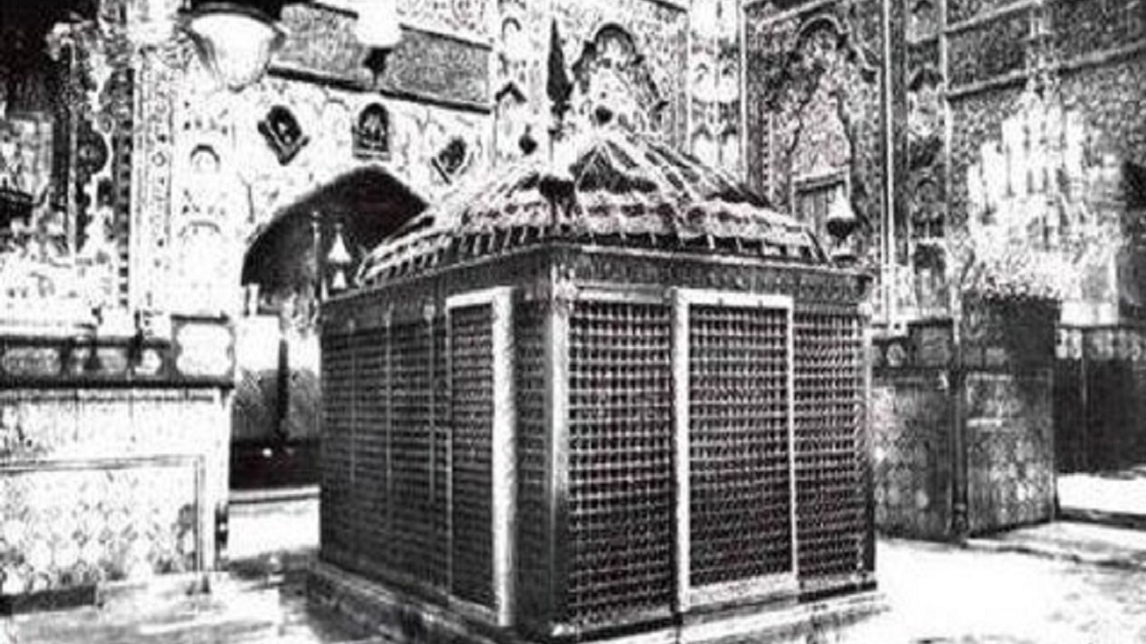 باغی که مدفن امام هشتم شد