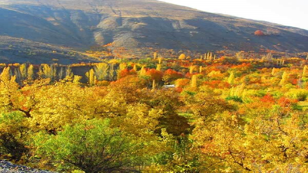 دهبار، دهکده رنگی مشهد + تصاویر
