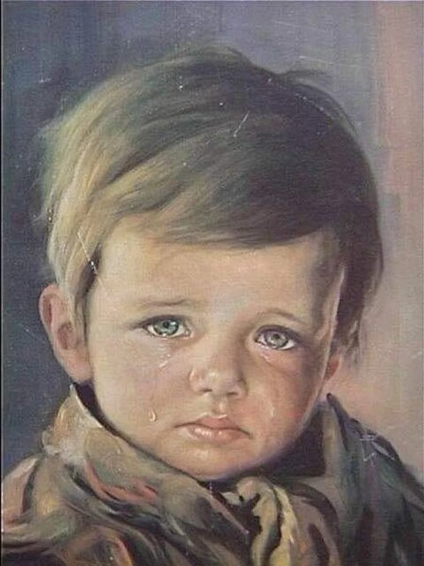 راز نقاشی نفرین&zwnj;شده + عکس