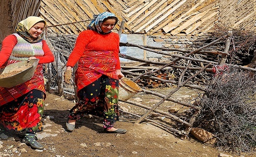 استقبال از نوروز در روستای کشایه رودسر + تصاویر