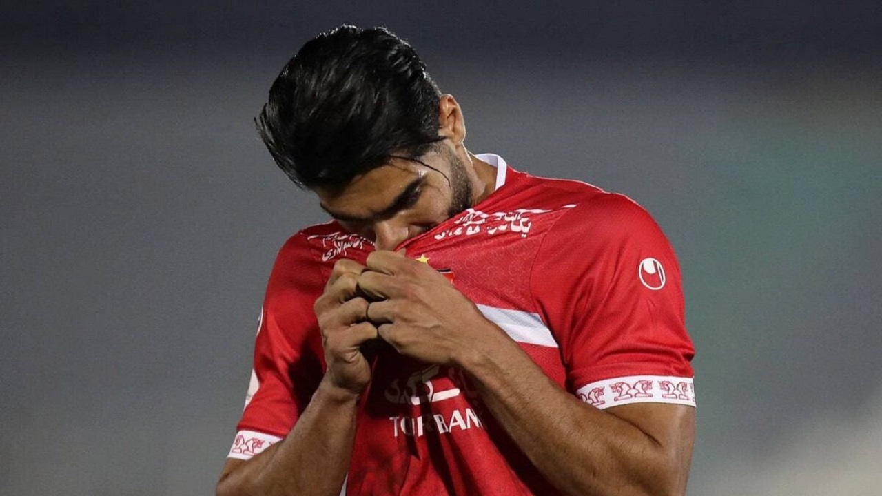 گل اول پرسپولیس به نفت مسجد سلیمان + فیلم