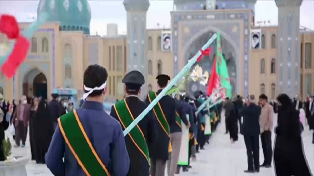 برگزاری مراسم عهد خادمی در مسجد مقدس جمکران
