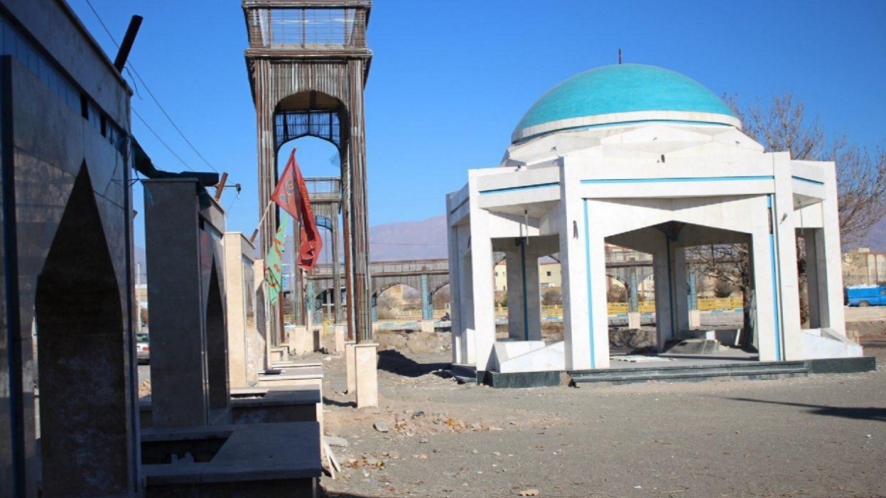 خودنمایی گمنامی در مزار برخی از شهدای گمنام
