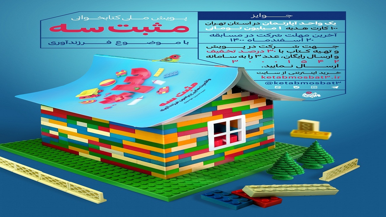 پویش کتابخوانی «مثبت سه» در اسدآباد اجرا می‌شود