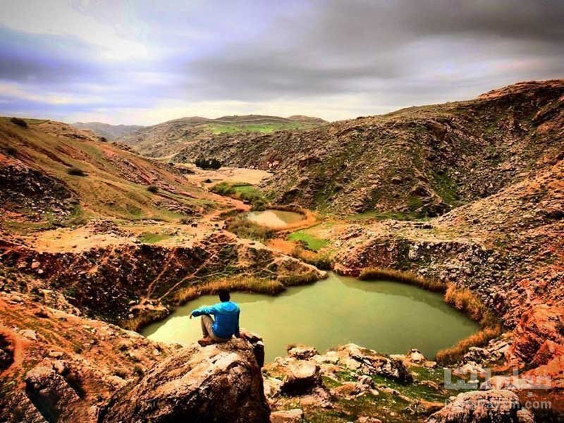 مکان گردشگری دریاچه سیاه گاو