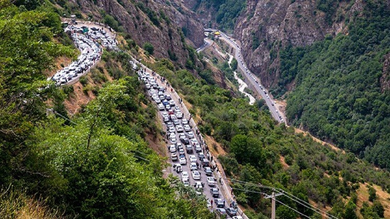 محور کرج - چالوس، شاهراه عبور گردشگران میلیونی در نوروز ۱۴۰۱