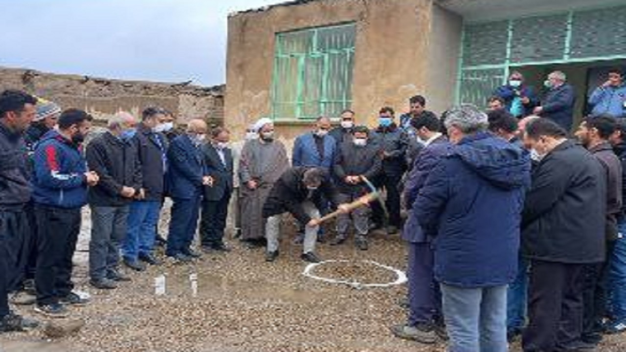 احداث مدرسه ۳ کلاسه در یکی از روستاهای ضیاءآباد