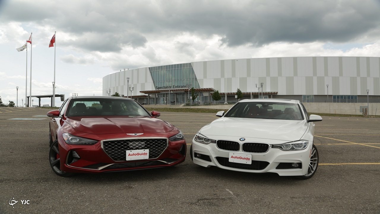 جنسیس G۷۰ در مقابل BMW سری ۳ + فیلم