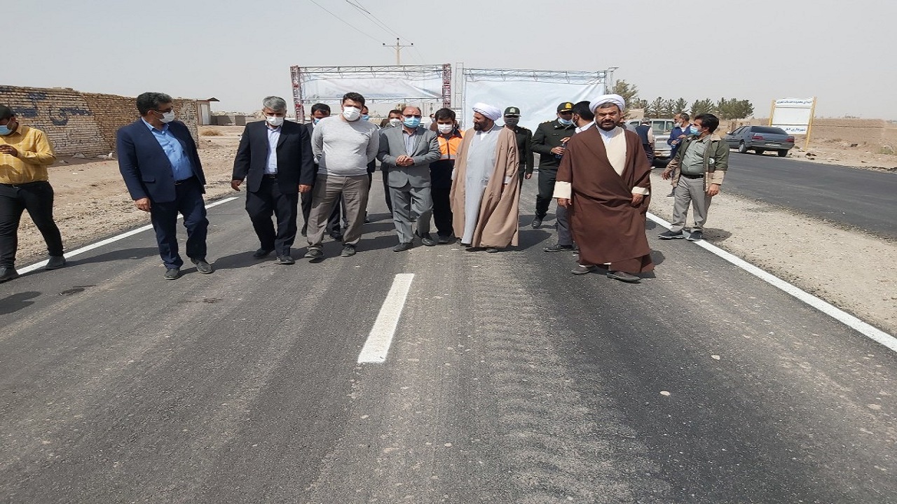بوستان مسافر انار به بهره برداری رسید
