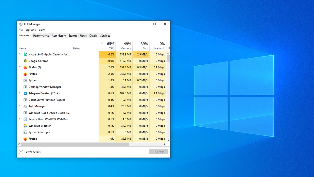 7 راه برای باز نمودن Task Manager در ویندوز