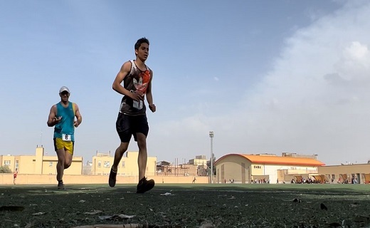 برگزاری مسابقات آکواتلون مردان استان قم