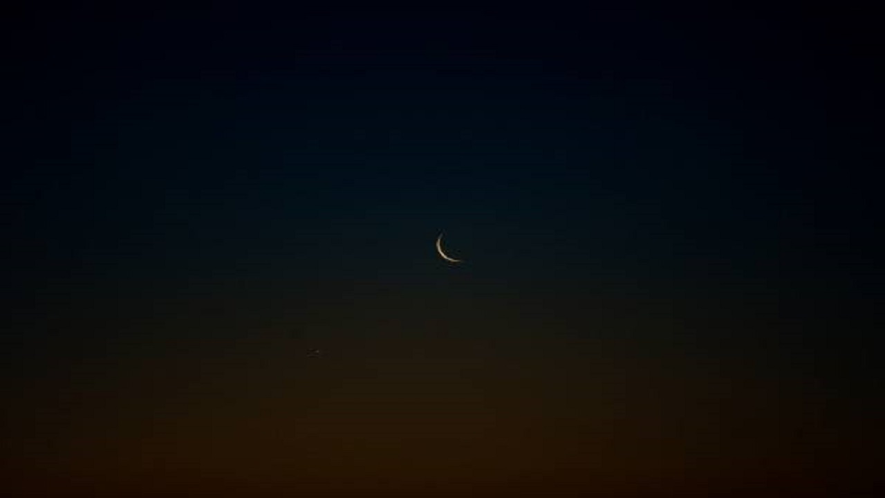 هلال ماه رمضان