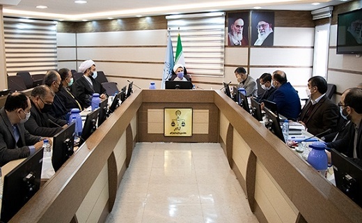 جلسه بررسی مشکلات پارک جنگلی قلعه رودخان فومن