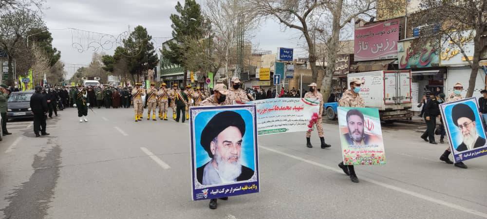 پیکر جانباز شهید دفاع مقدس در نیشابور تشییع شد+ عکس