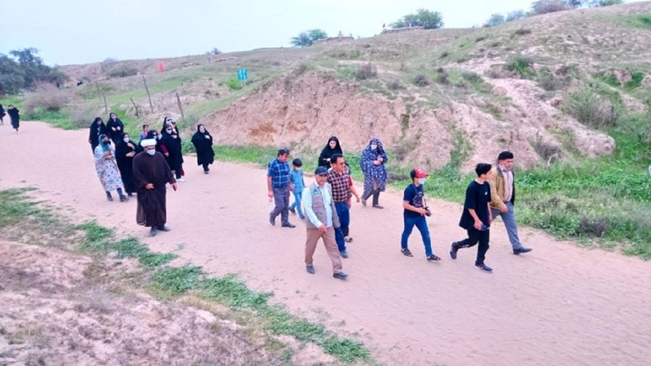اعزام خانواده کارکنان شرکت نفت به کربلای شلمچه