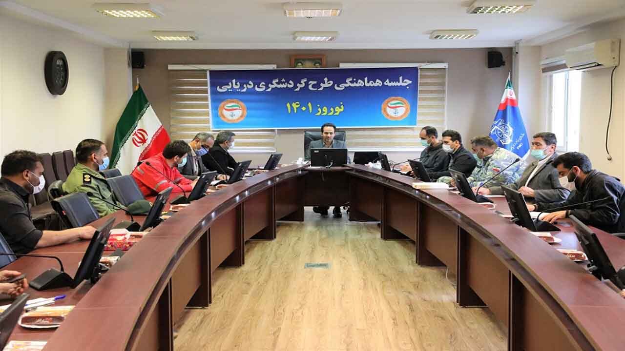 طرح ارتقای گردشگری ایمنی دریایی ویژه نوروز در بندر امیرآباد کلید خورد