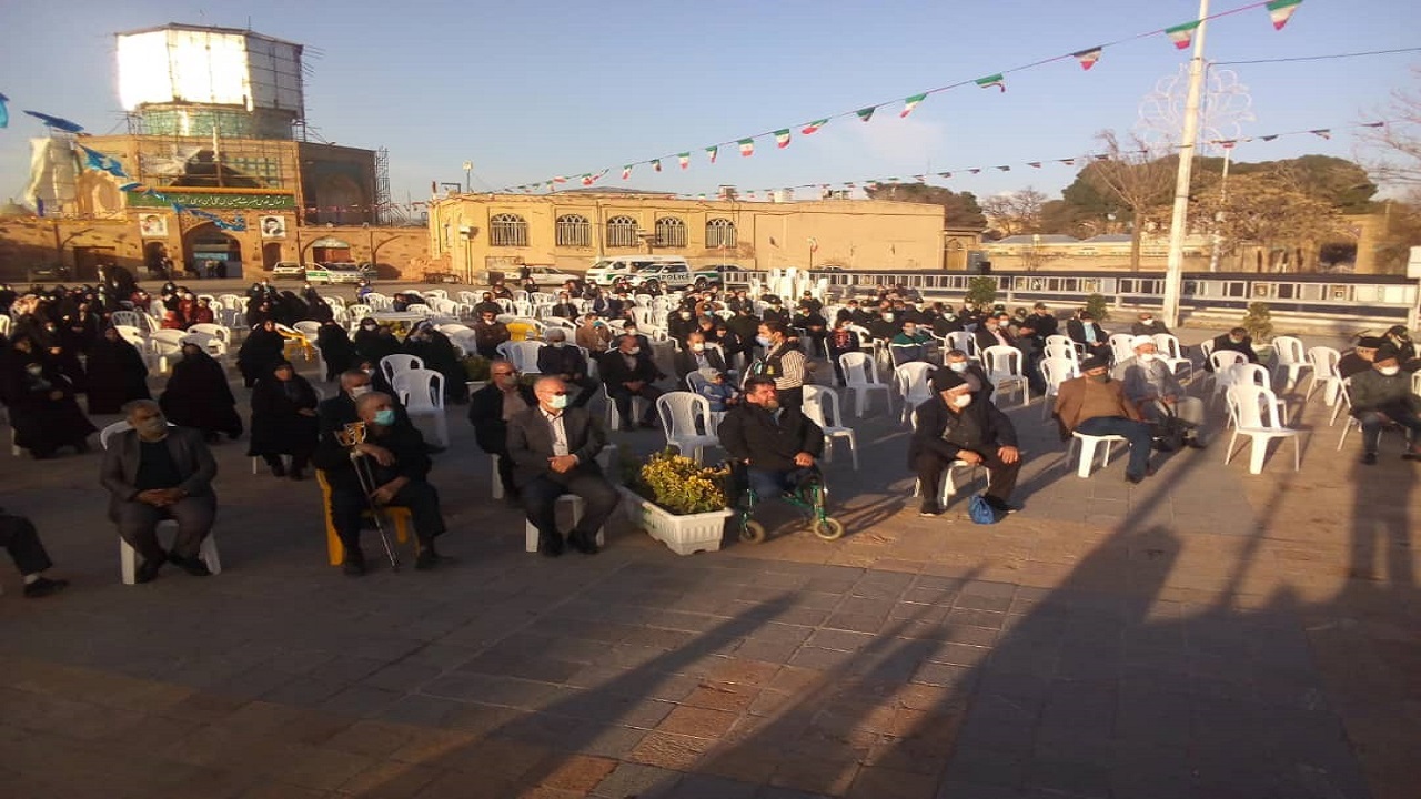 یادی از شهدا در قزوین