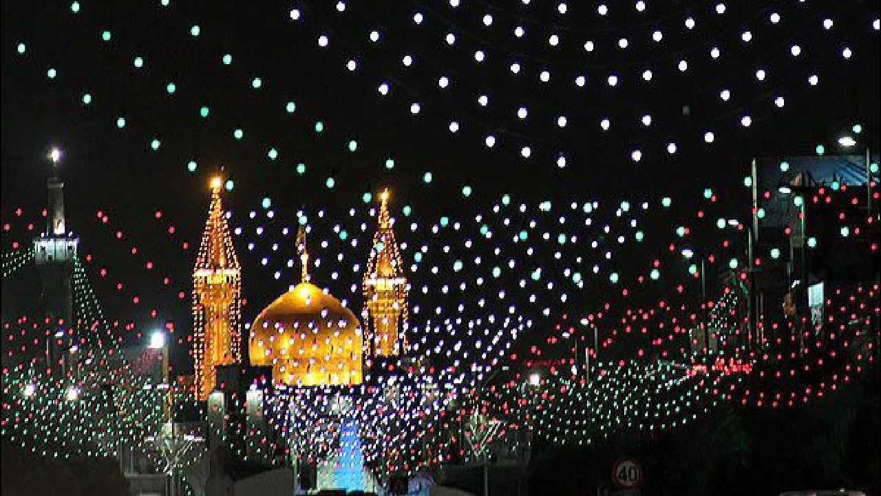 احوال مشهدالرضا در شب های ماه شعبان+ عکس