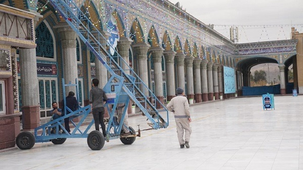 چراغانی مسجد مقدس جمکران در آستانه نیمه شعبان