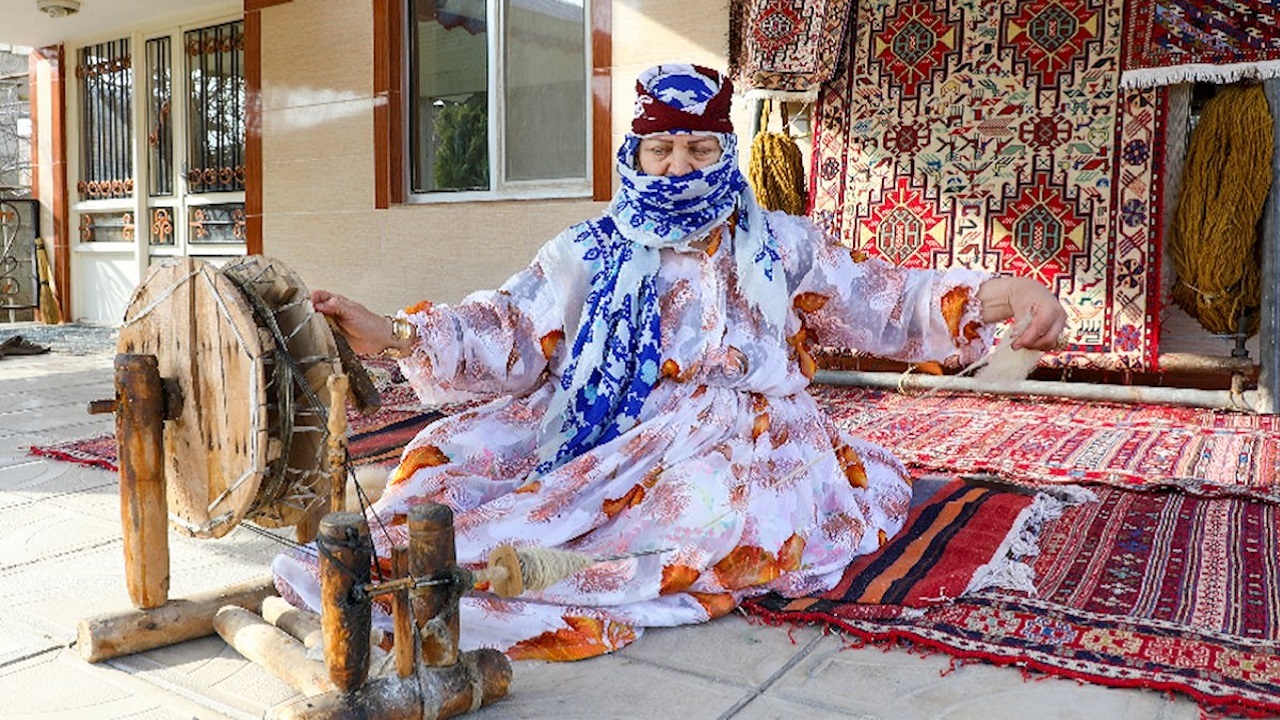 ورنی مغان، دست بافته‌ای برخواسته از دل طبیعت