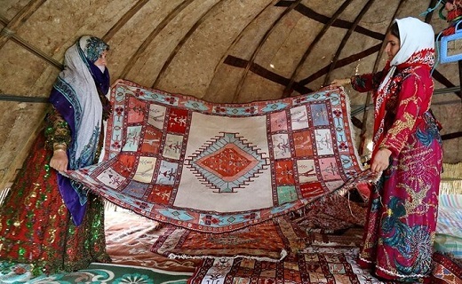ورنی مغان، دست بافته&zwnj;ای برخواسته از دل طبیعت