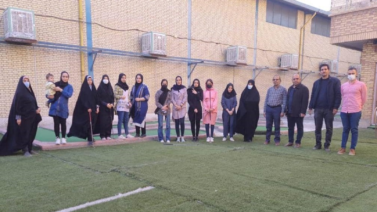 مسابقه مینی گلف بانوان استان قم برگزار شد