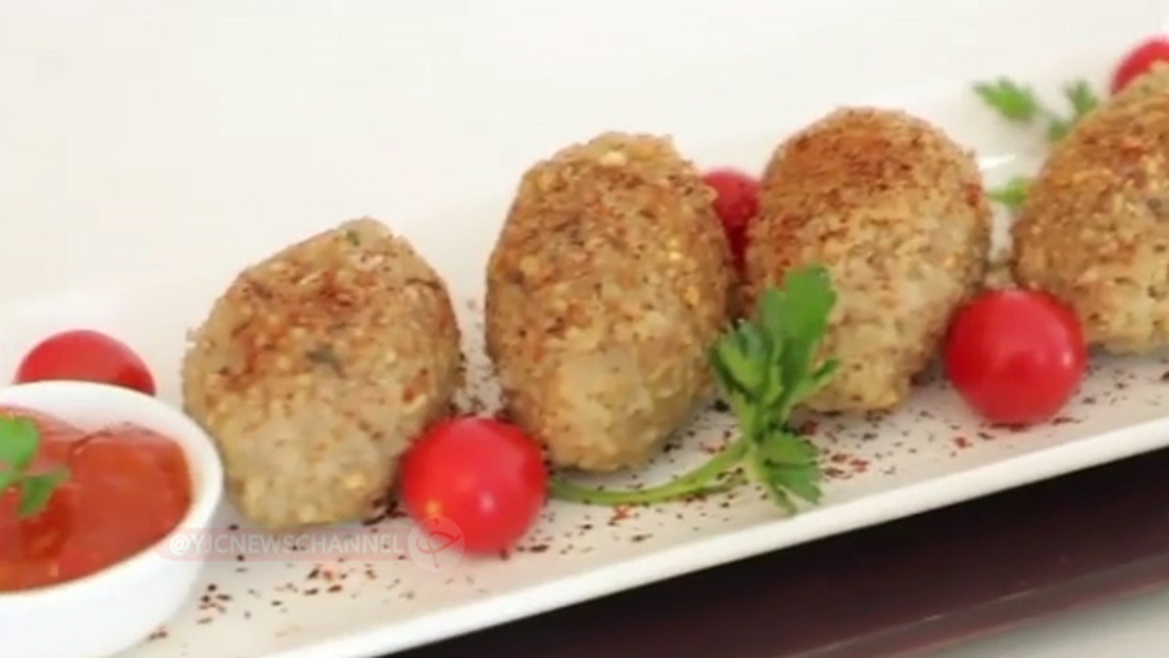 طرز تهیه کوفته بلغور ترکیه‌ای + فیلم