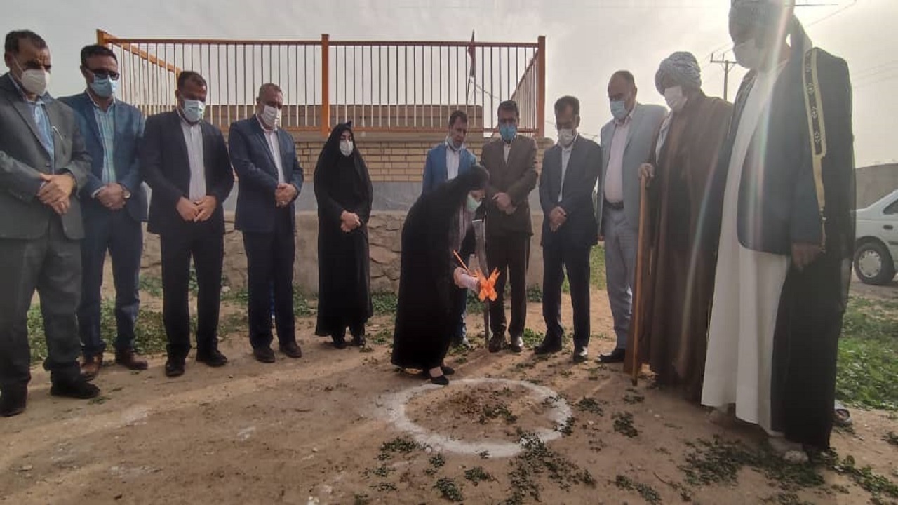 عملیات ساخت یک مدرسه سه کلاسه در هفتکل آغاز شد
