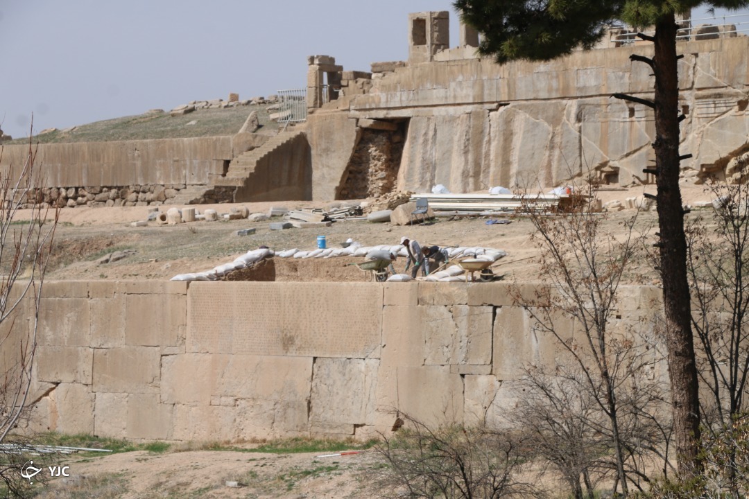 عملیات نجات کتیبه سه زبانه داریوش آغاز شد