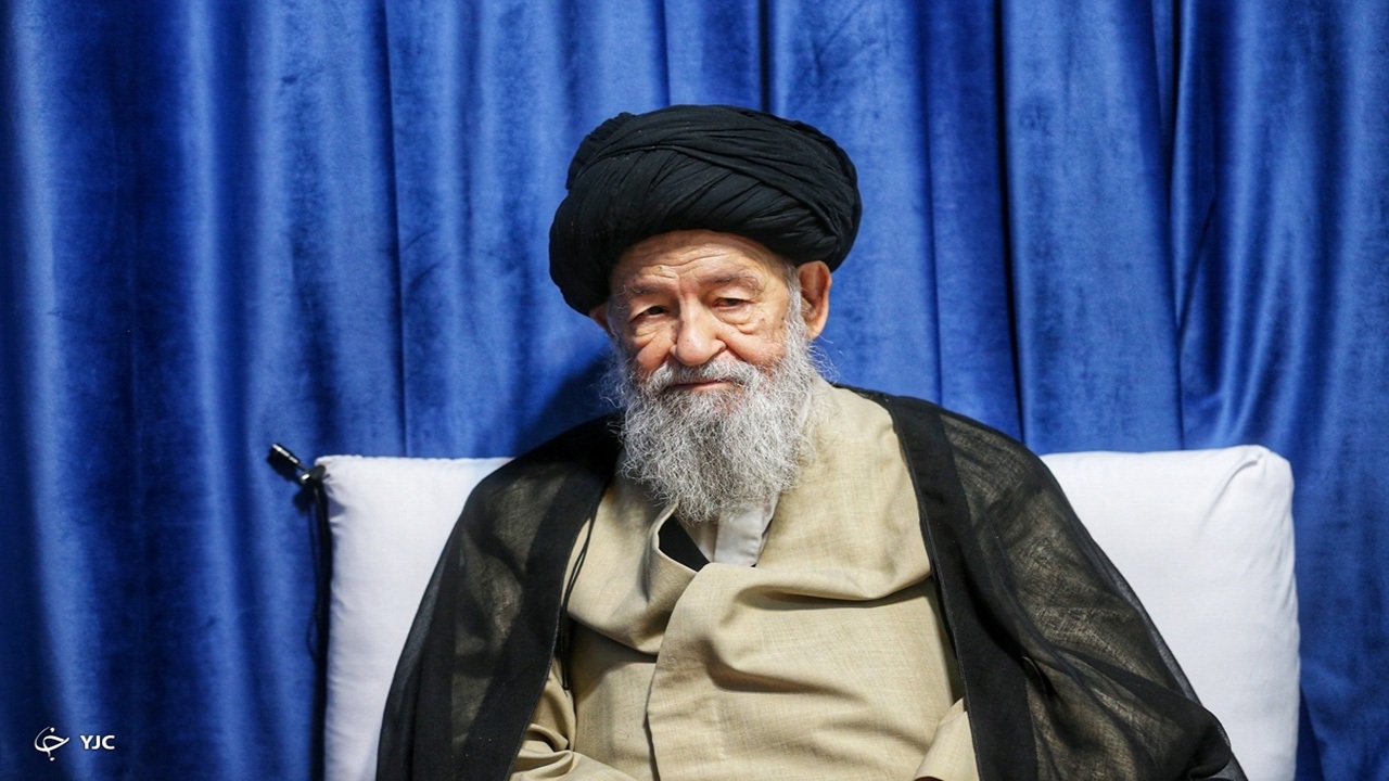 پیکر آیت الله علوی گرگانی در گرگان تشییع شد + فیلم و عکس
