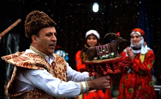 آیین سنتی تکم گردانی در اردبیل