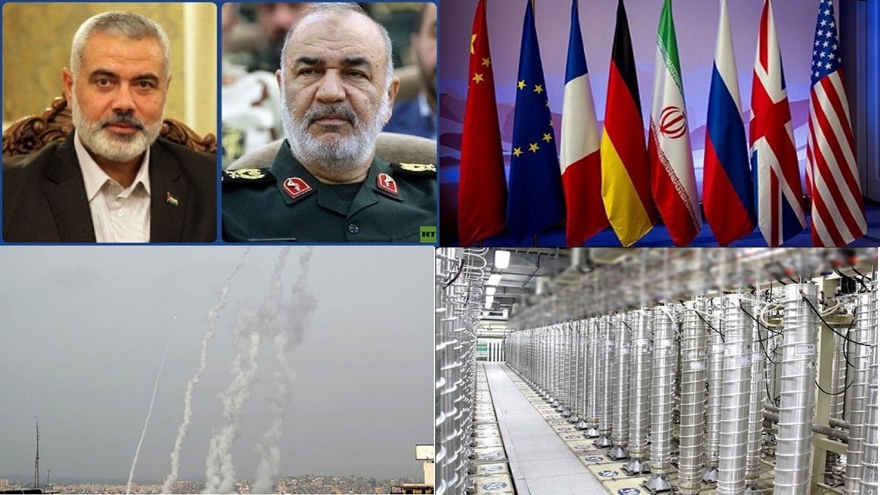 از قدردانی اسماعیل هنیه از حمایت ایران تا پافشاری سازمان‌های حقوق بشری برای رفع تحریم‌های ایران + تصاویر