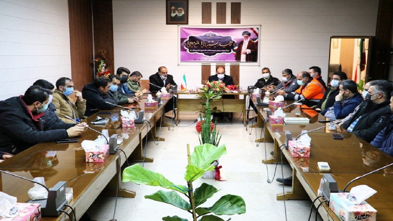برگزاری مانور وقوع زلزله در بوئین زهرا