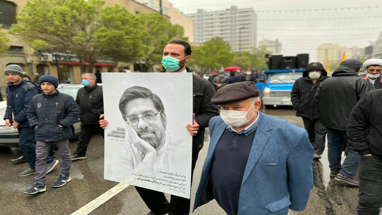 مراسم تشییع طلبه مجاهد حجت الاسلام علی صفوی شاملو برگزار شد