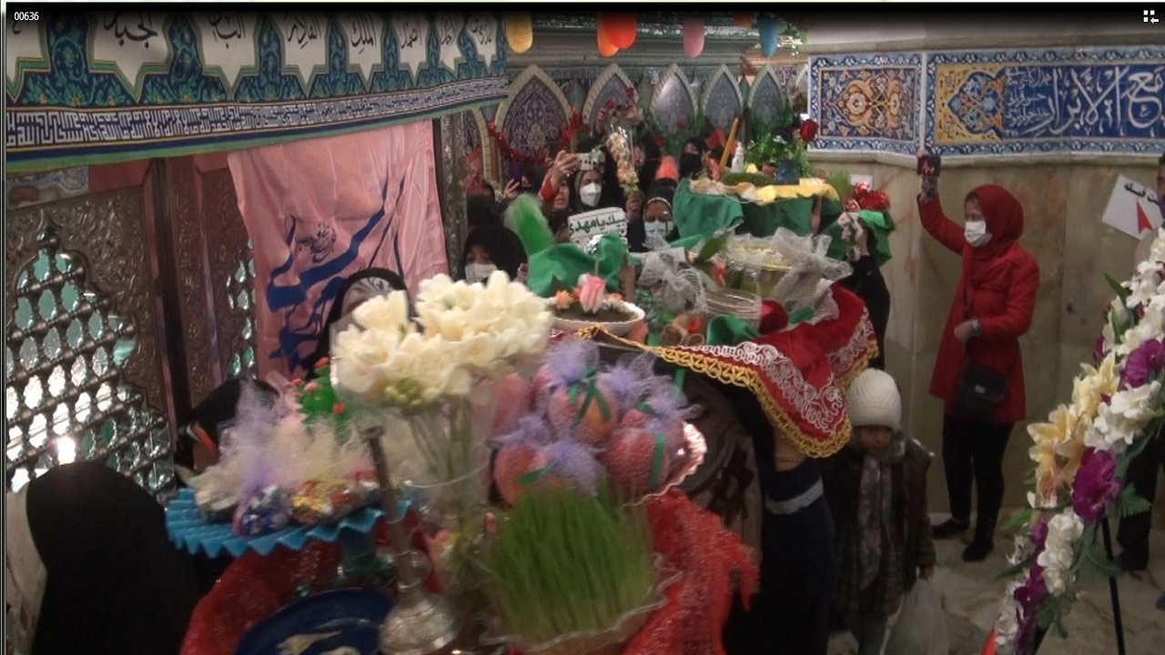 برگزاری مراسم ادای احترام به ساحت مقدس شاهزاده حسین عموی امام زمان (عج) در همدان