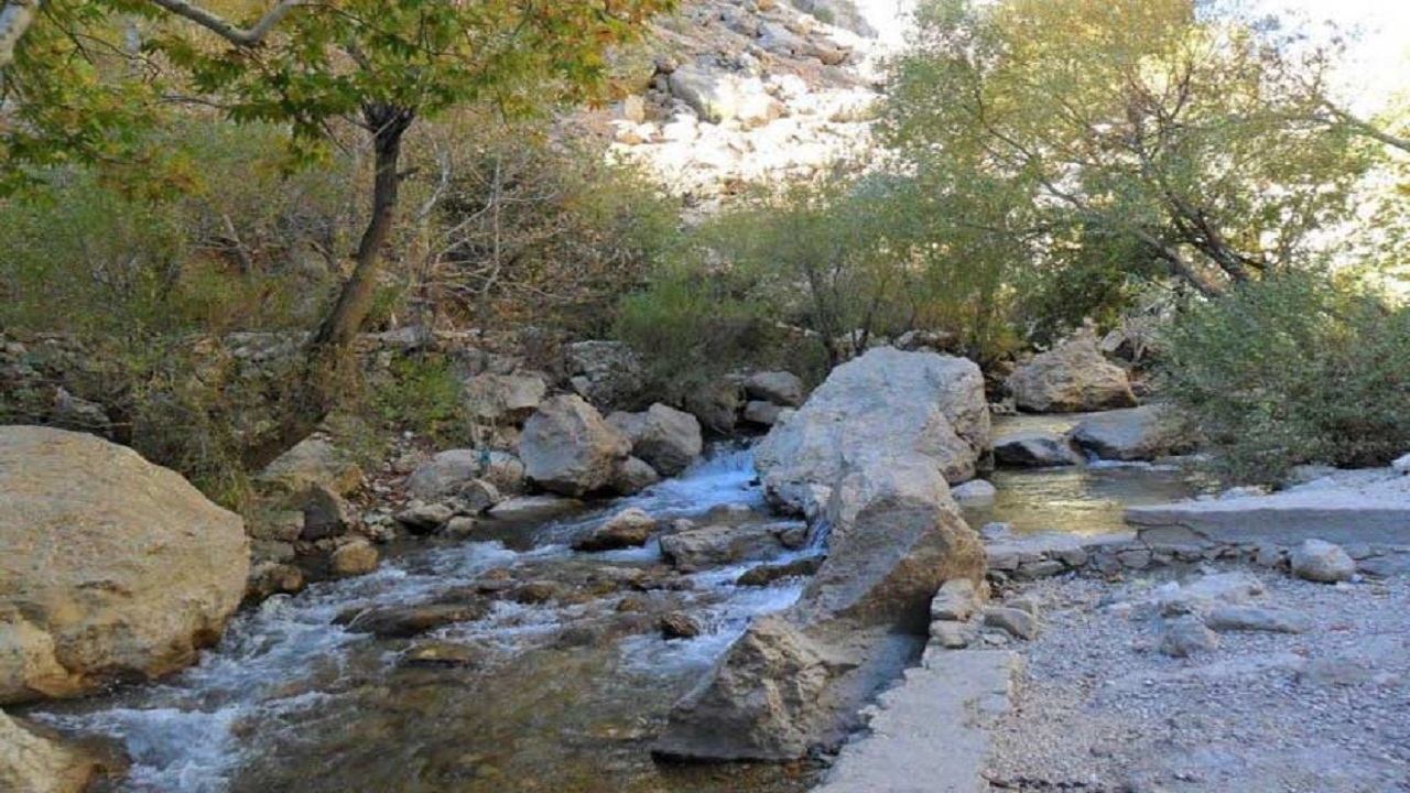 نمایی از تنگه مهریان به روایت تصاویر