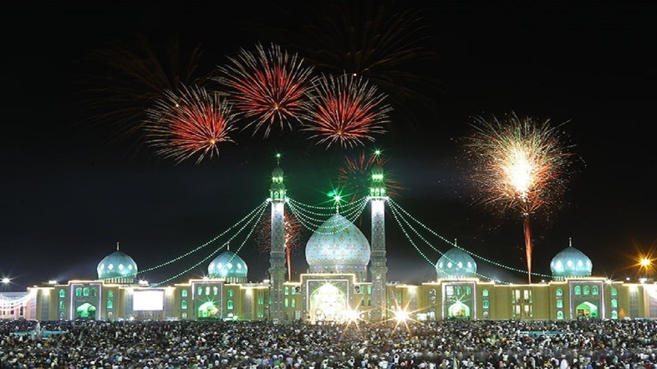 جشن میلاد منجی عالم بشریت در کاشمر + فیلم