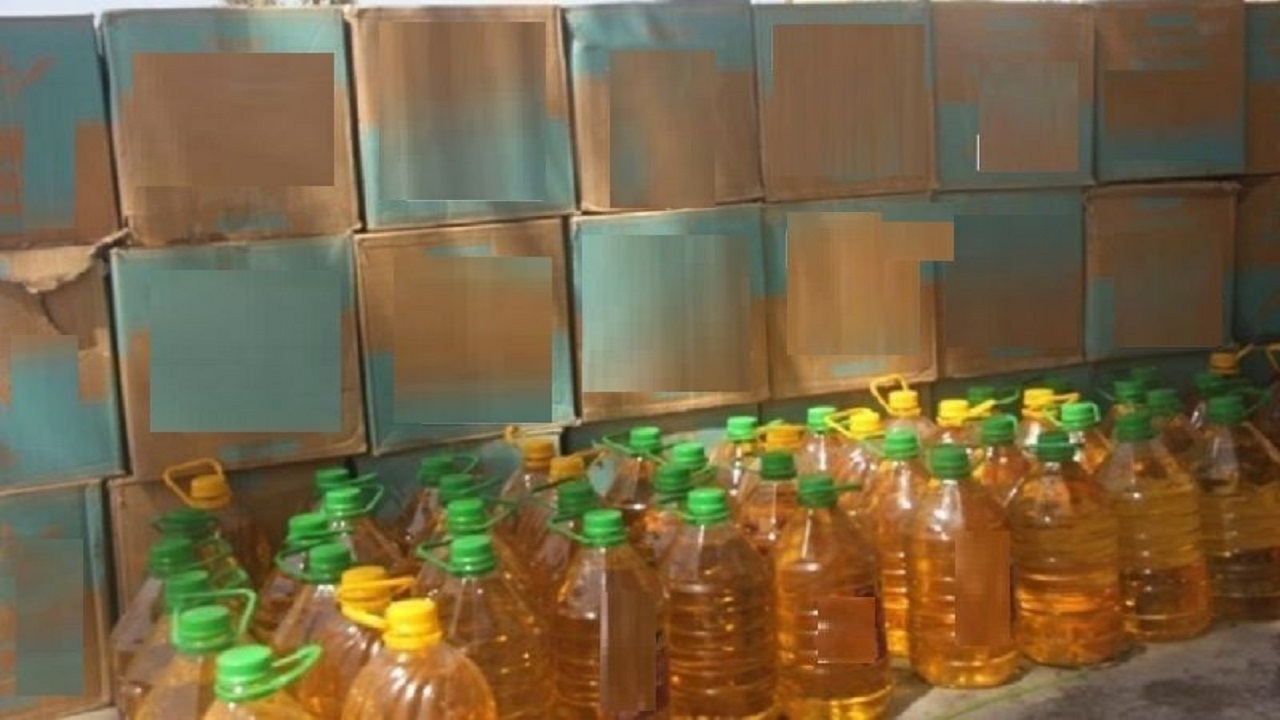 توقیف ۷۰ تن روغن خوراکی قاچاق در نیکشهر