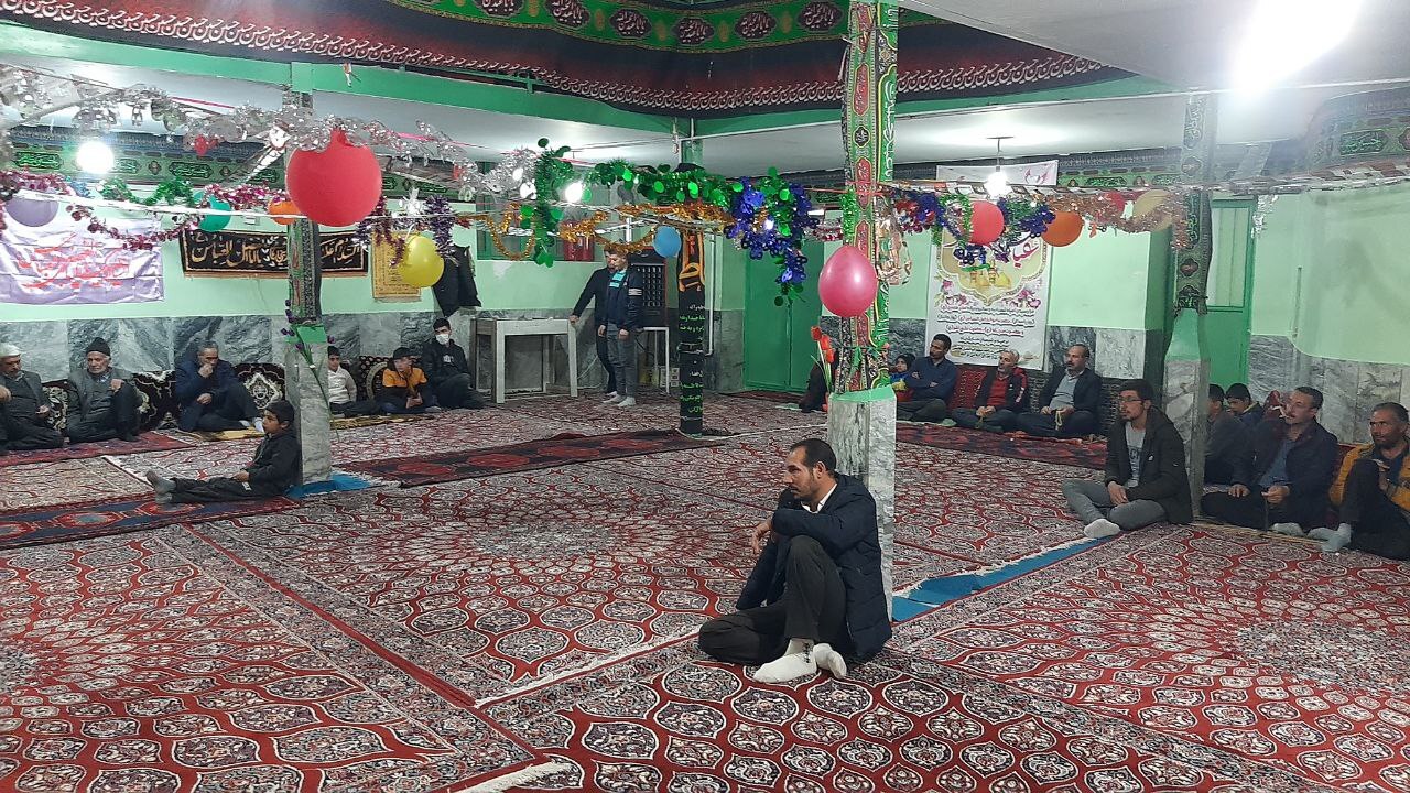 برگزاری جشن میلاد امام زمان (عج) به همت اهالی توآباد + تصاویر
