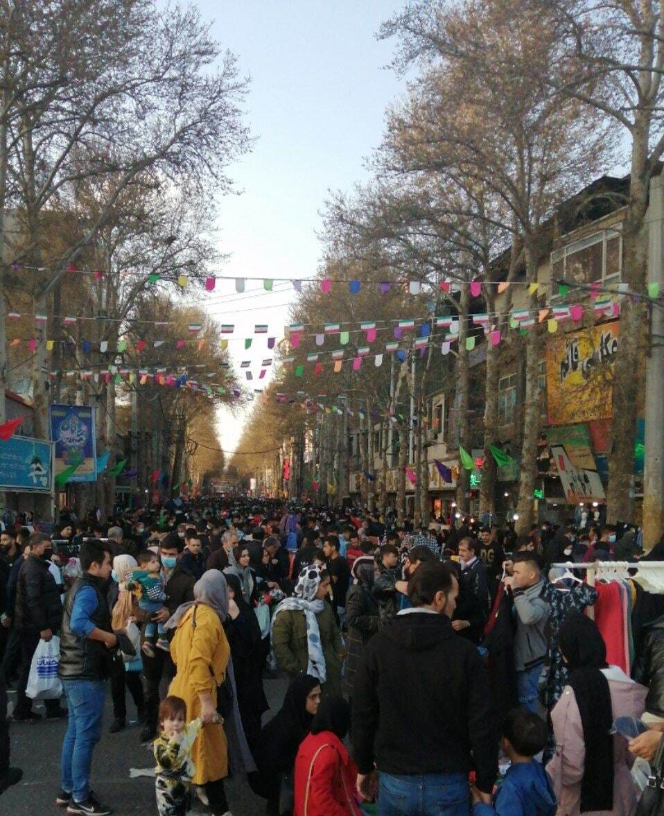 حال و هوای بازار شهریار در آستانه عید نوروز + تصاویر